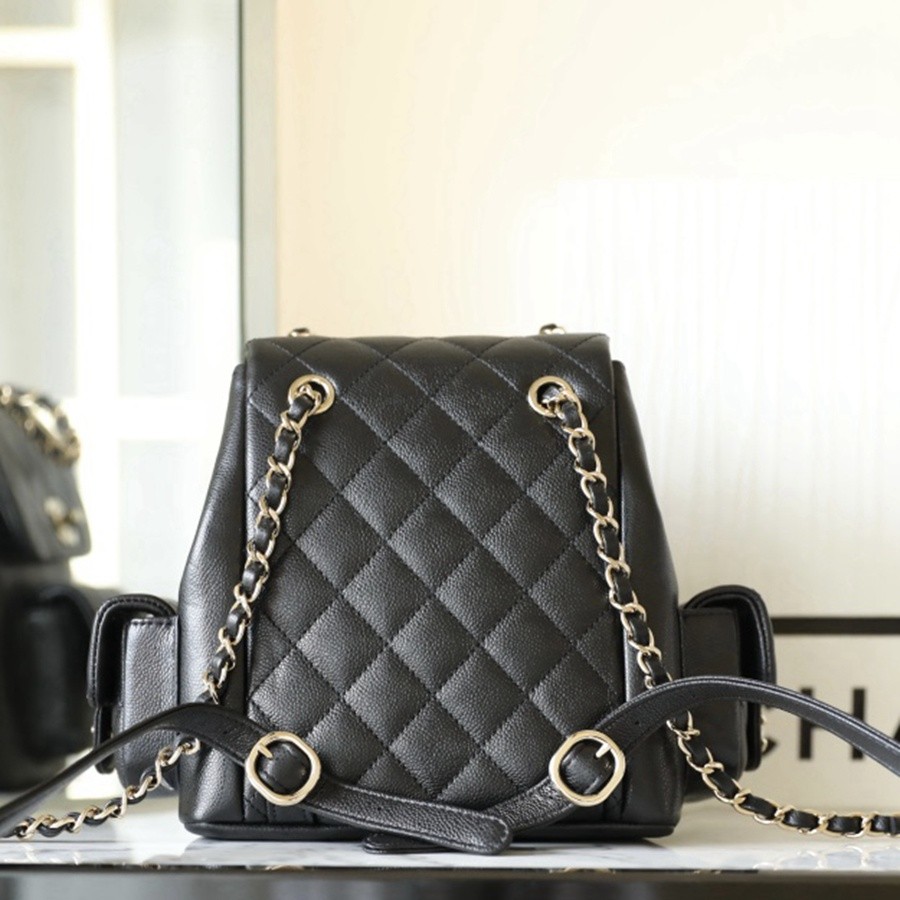 小香 23K系列 坦克雙肩背包 黑色小號_2