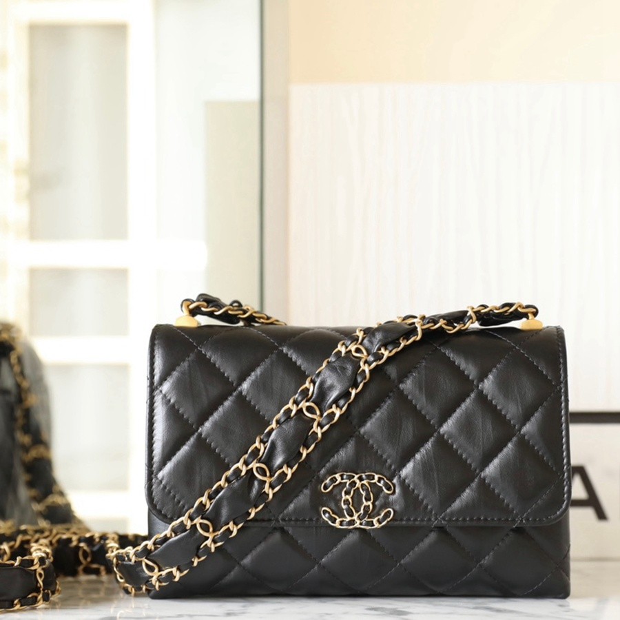 小香 23K秋冬 19系列風琴包 黑色_1