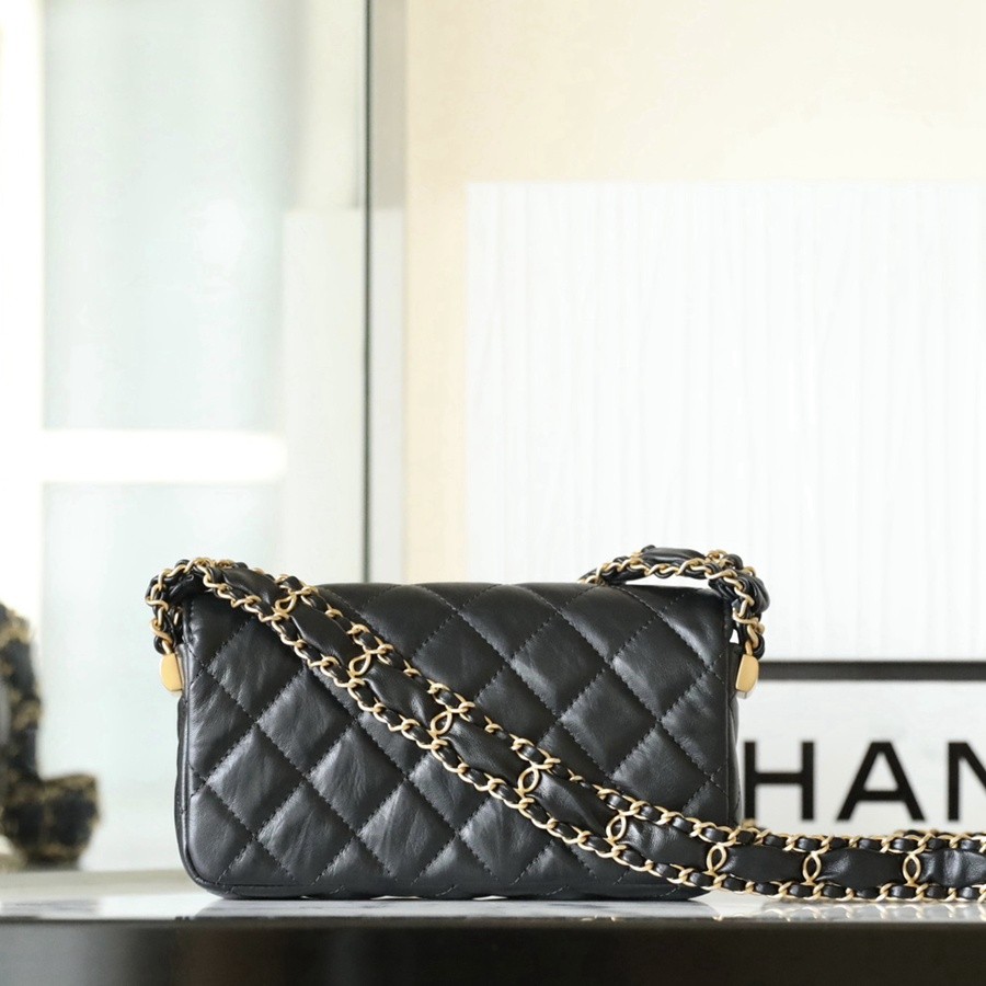 小香 23K秋冬 19系列手機包 黑色_4