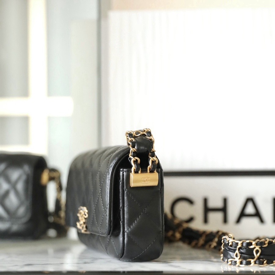 小香 23K秋冬 19系列手機包 黑色_3