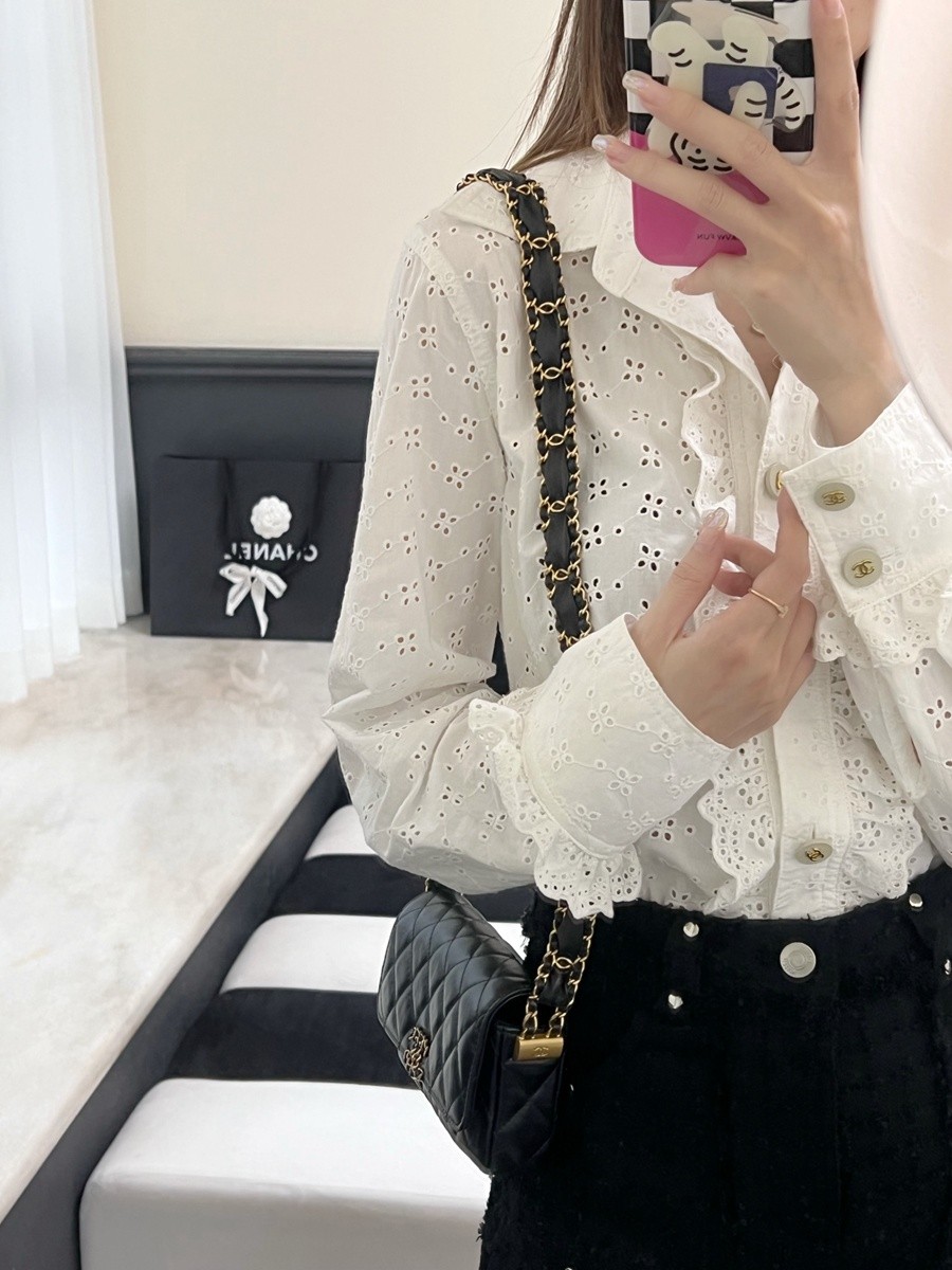 小香 23K秋冬 19系列手機包 黑色_19