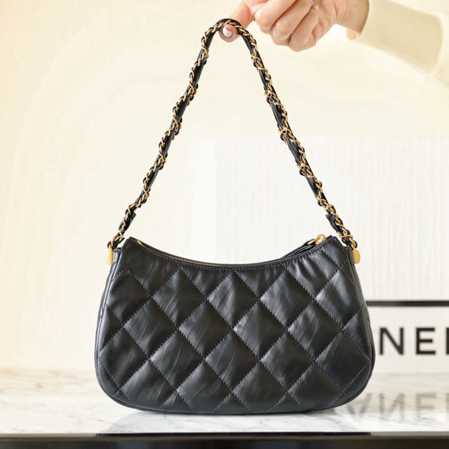 小香 23K秋冬 19系列腋下包 小號黑色_3