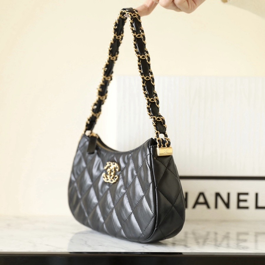 小香 23K秋冬 19系列腋下包 小號黑色_2