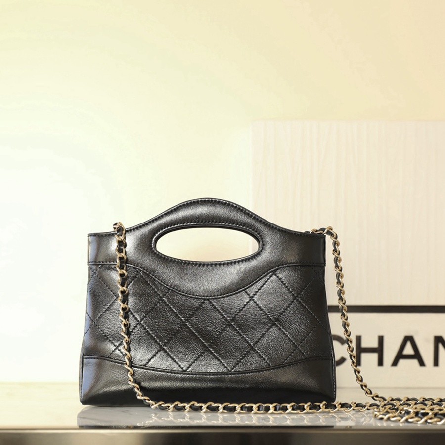 小香 24C早春 橫版mini31Bag 黑色_3