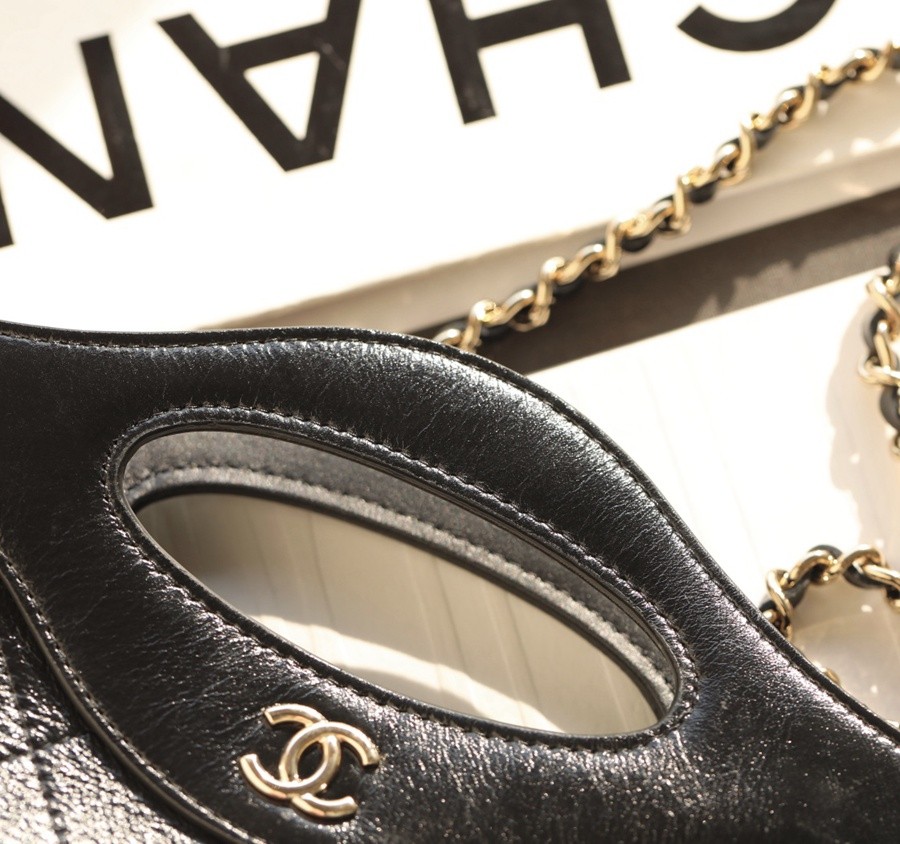 小香 24C早春 橫版mini31Bag 黑色_4