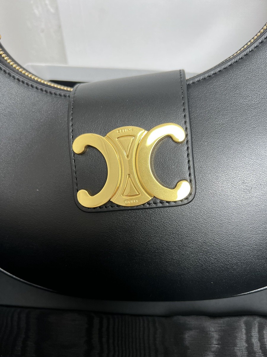 AVA凱旋門腋下包 黑色 小號_5