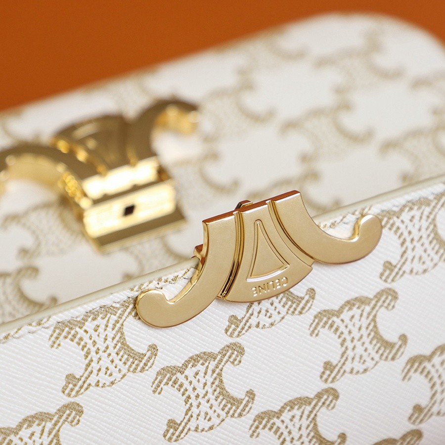 TEIOMPHE 凱旋門 腋下包 白花_11