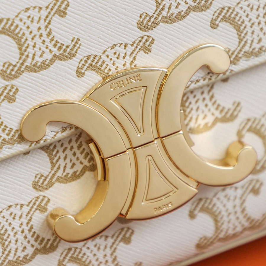 TEIOMPHE 凱旋門 腋下包 白花_12