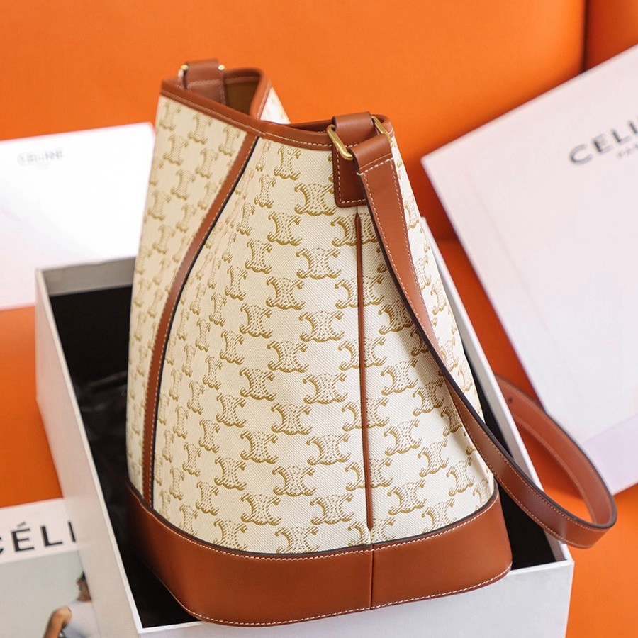 TEIOMPHE CANVAS 中號水桶包_3