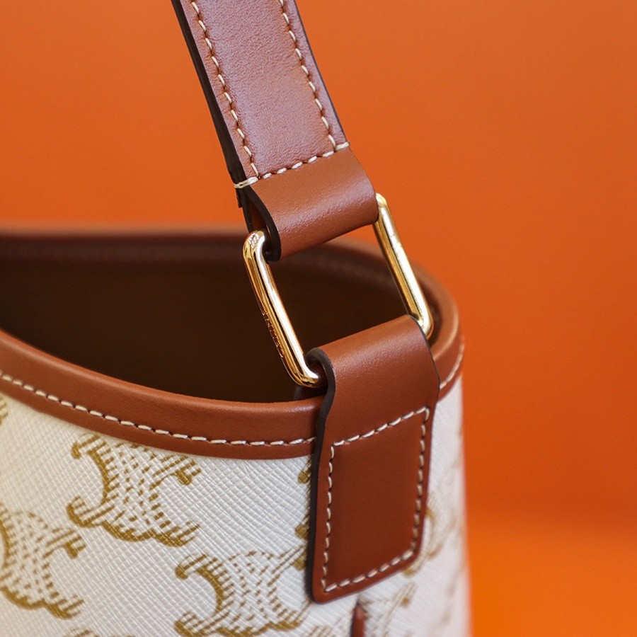 TEIOMPHE CANVAS 中號水桶包_12