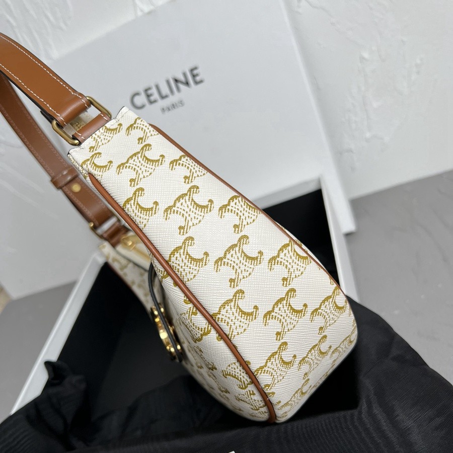 CLI AVA凱旋門腋下包 老花白 小號_3