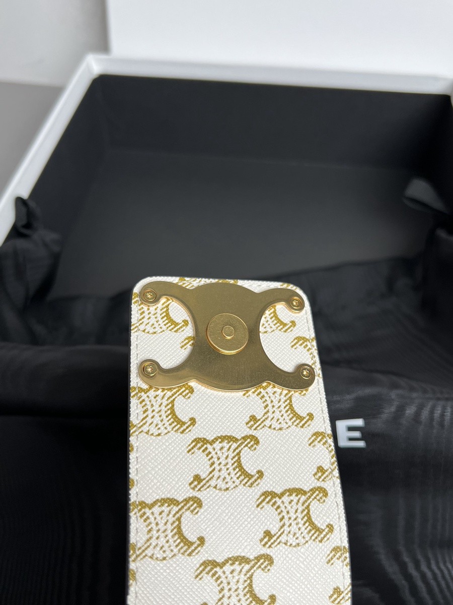 CLI AVA凱旋門腋下包 老花白 小號_6