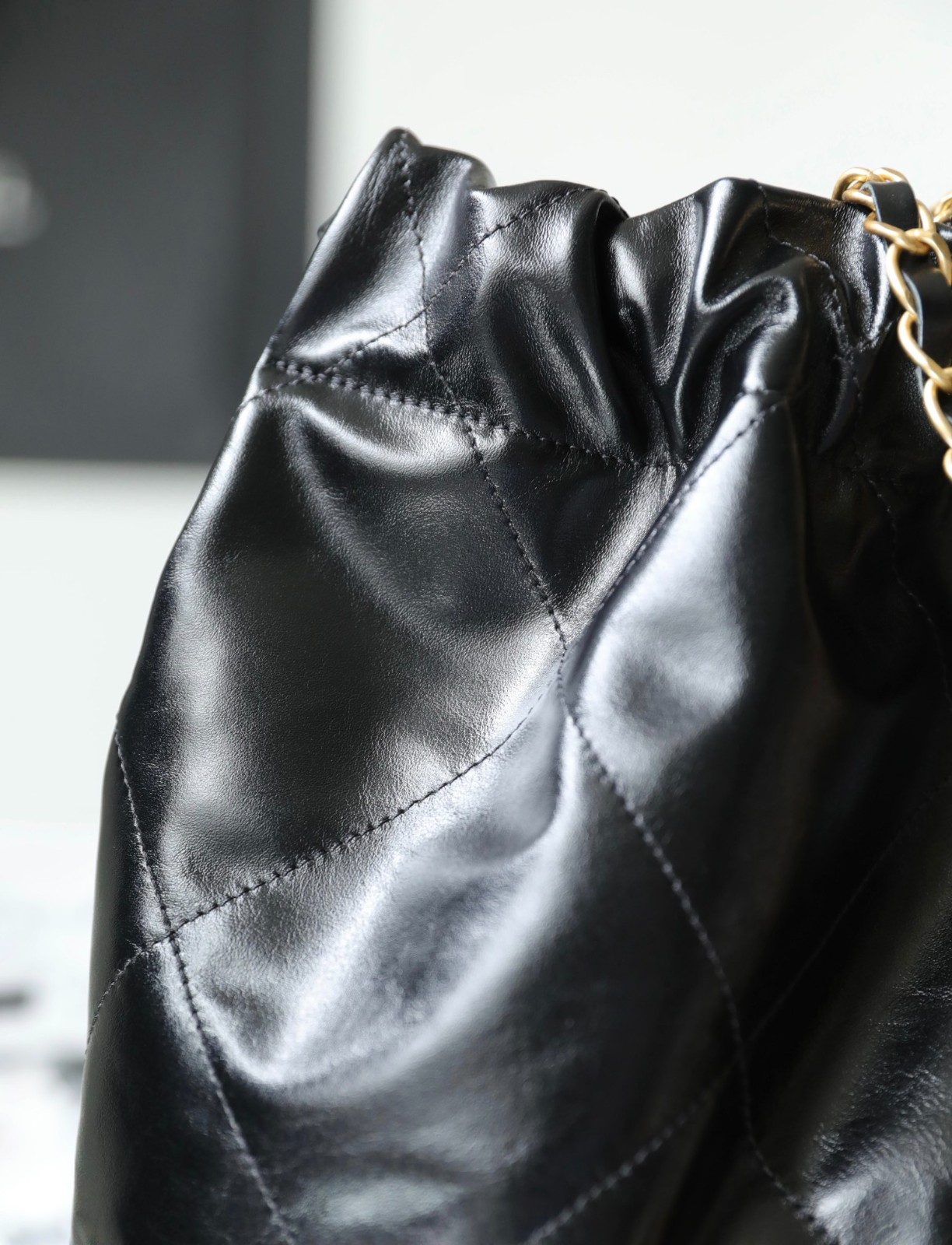 小香 22Bag 小號 黑牛皮_2