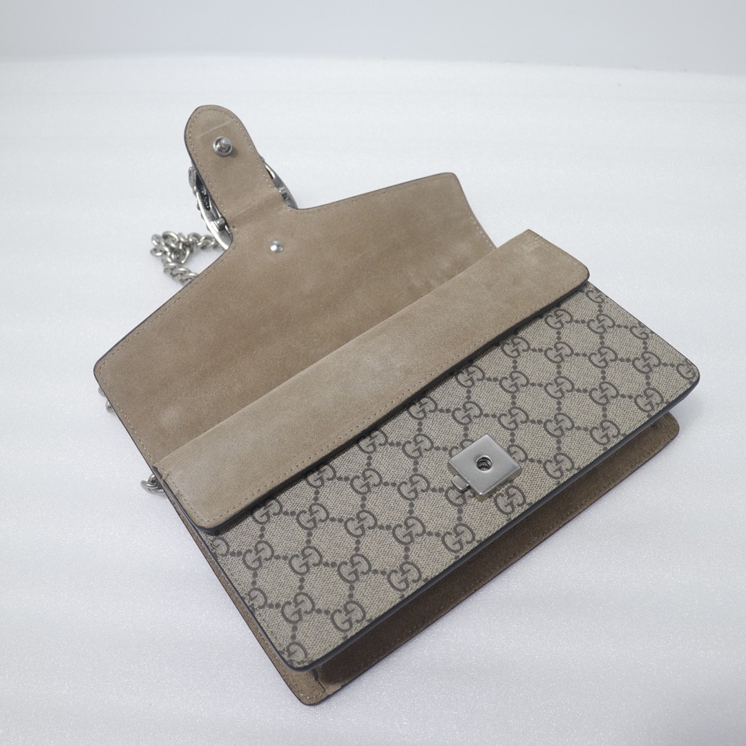GG Dionysus 小號酒神包 499623 卡其_5