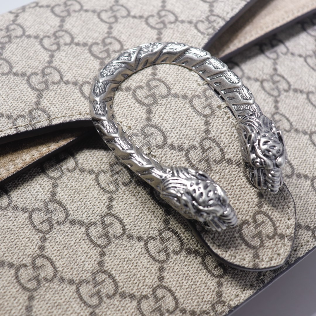 GG Dionysus 中號酒神包 400249 卡其_4