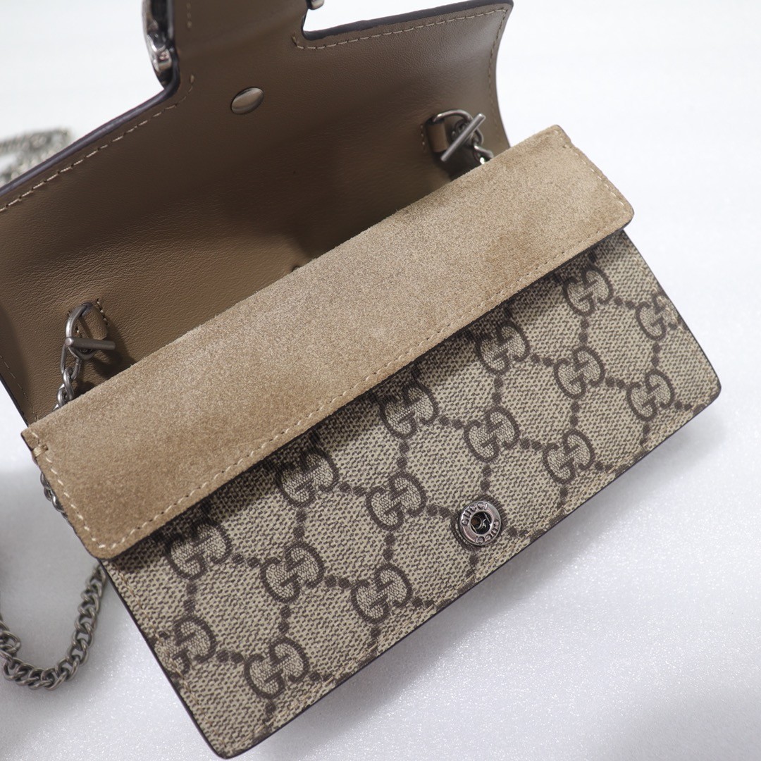 GG Dionysus 超Mini酒神包 476432 卡其_5