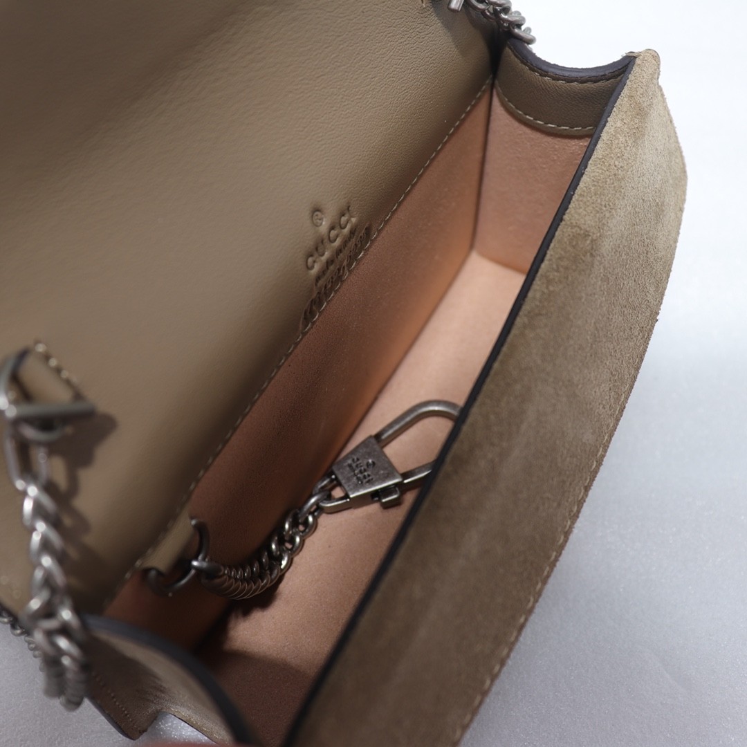 GG Dionysus 超Mini酒神包 476432 卡其_6