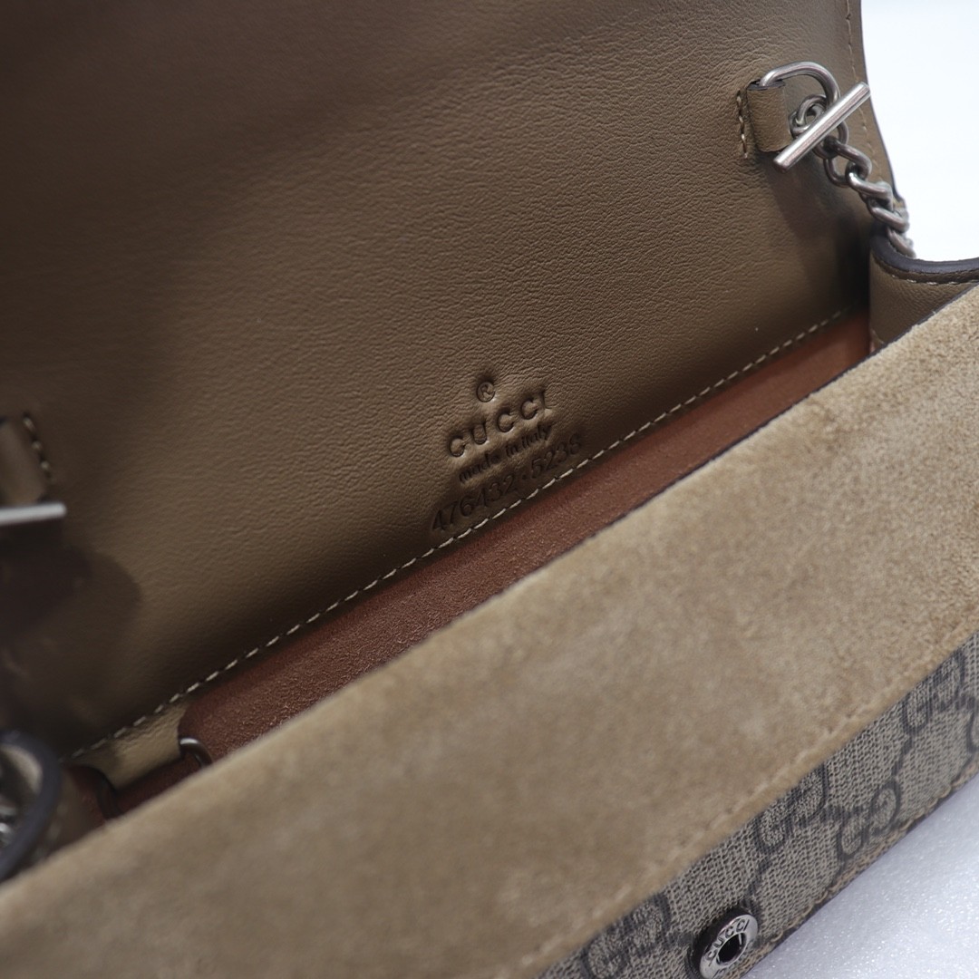 GG Dionysus 超Mini酒神包 476432 卡其_7
