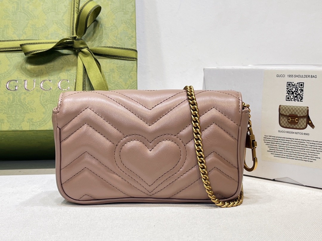 Marmont馬蒙特 SuperMini背包 476433 裸粉_3