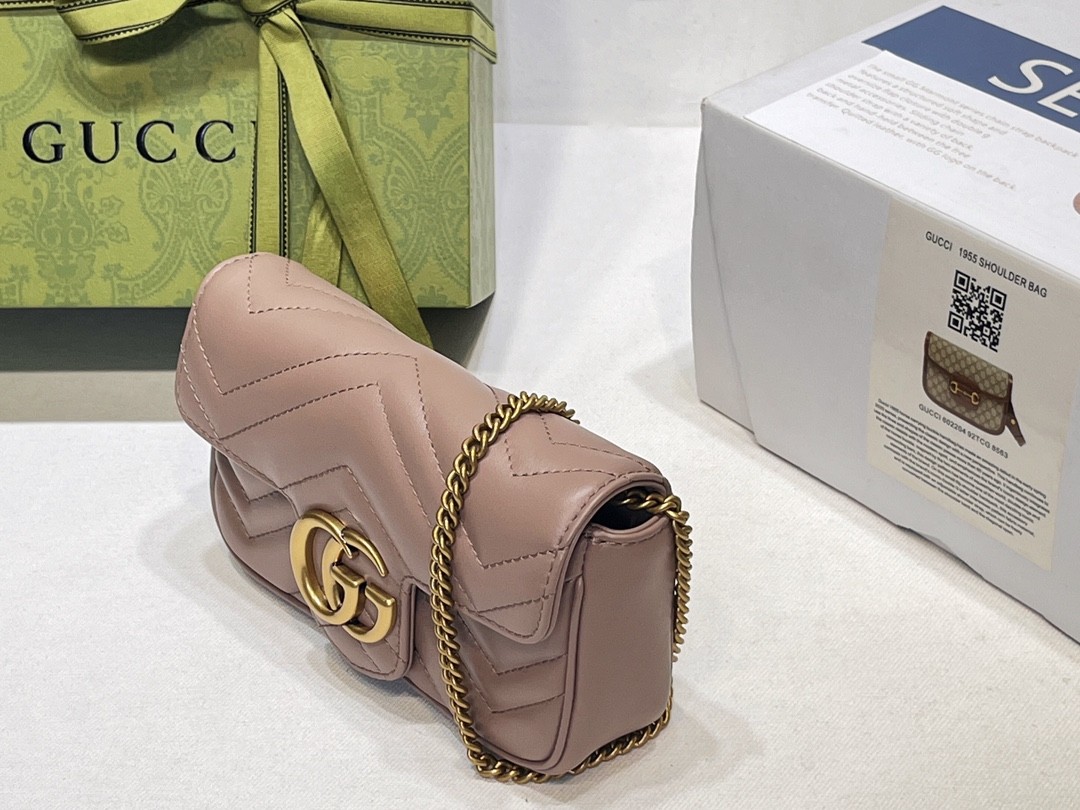 Marmont馬蒙特 SuperMini背包 476433 裸粉_2