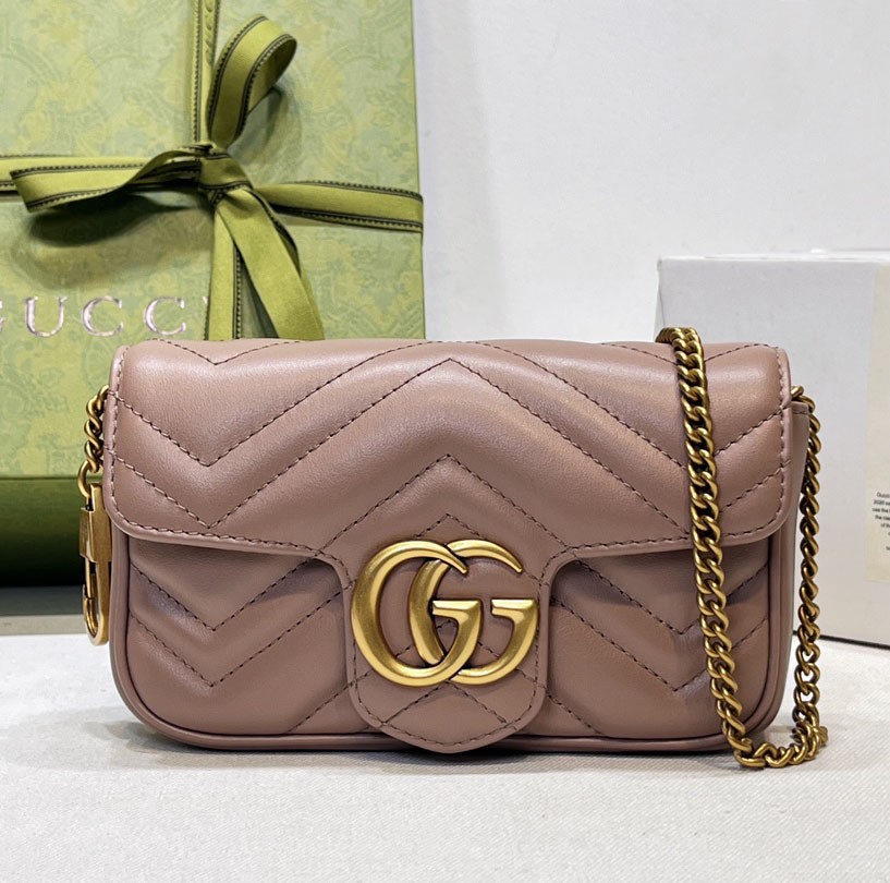 Marmont馬蒙特 SuperMini背包 476433 裸粉_1