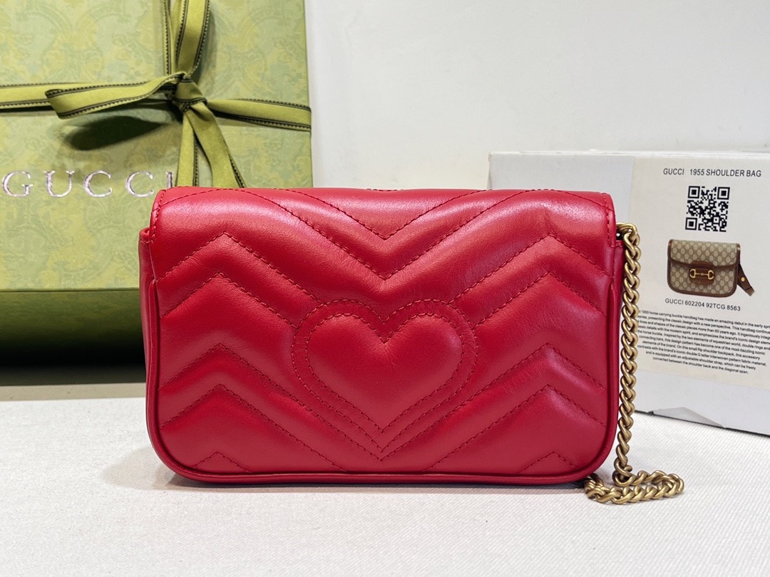 Marmont馬蒙特 SuperMini背包 476433 紅_4