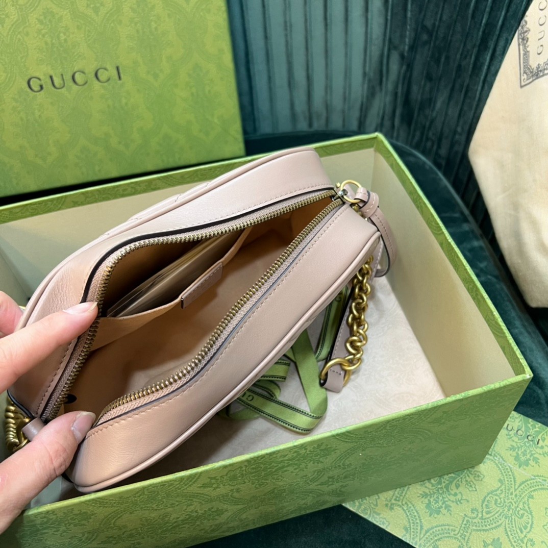 Marmont馬蒙特 小號相機包 447632 裸粉_10