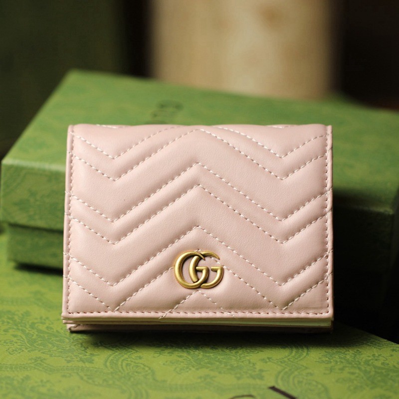 GG Marmont系列卡包 466492 粉色_1