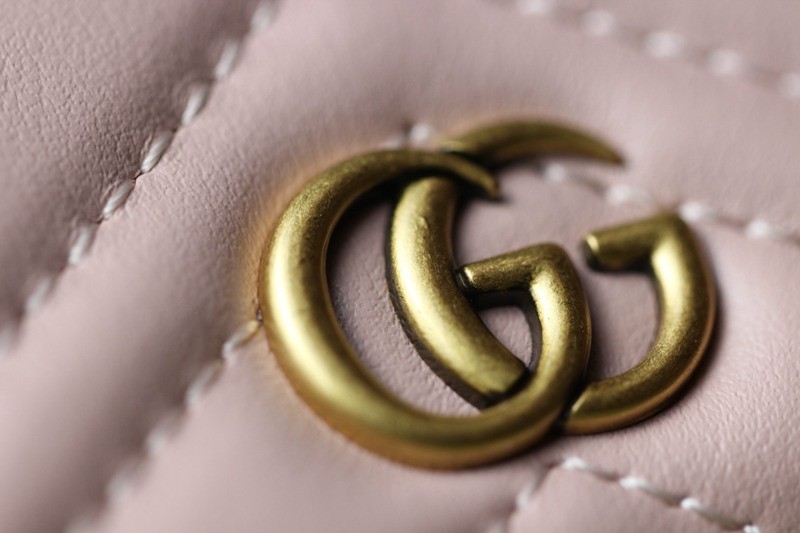 GG Marmont系列卡包 466492 粉色_6