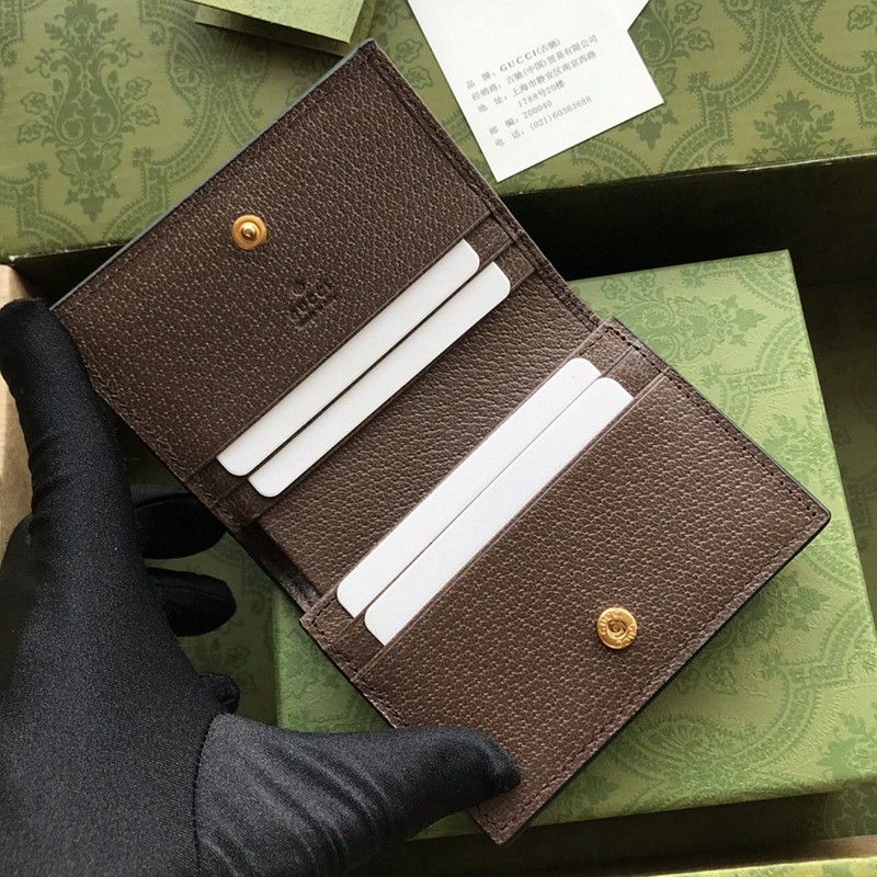 523155 Ophidia系列GG卡包 棕色_4