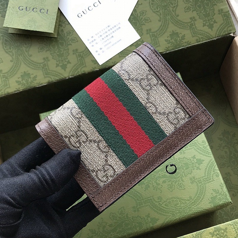 523155 Ophidia系列GG卡包 棕色_3