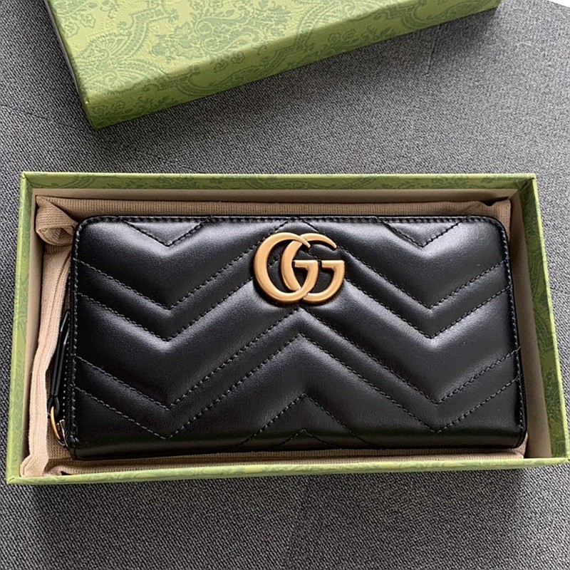 GG Marmont系列全拉鏈式錢包 443123_1