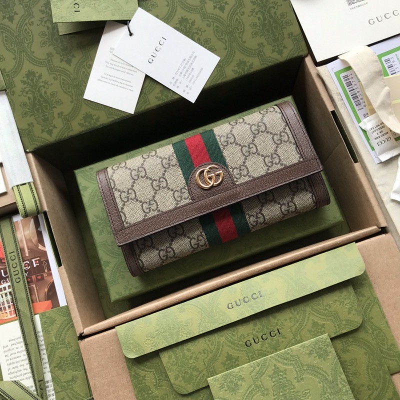 523153 Ophidia系列GG長款錢包_3