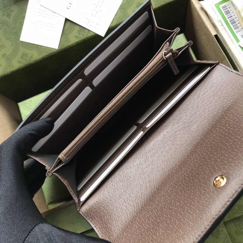 523153 Ophidia系列GG長款錢包_5