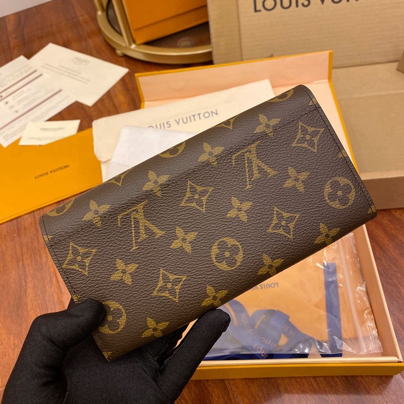 M41896 拉鏈錢包 罌粟紅色_2