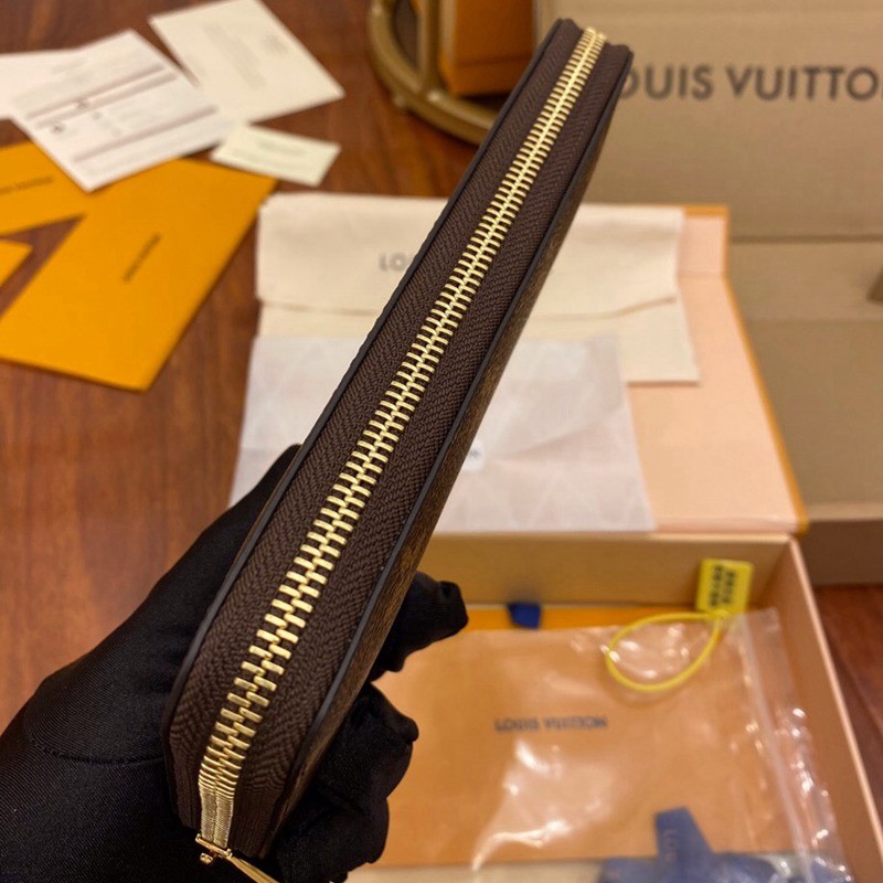 M41895 拉鏈錢包 紫紅色_5