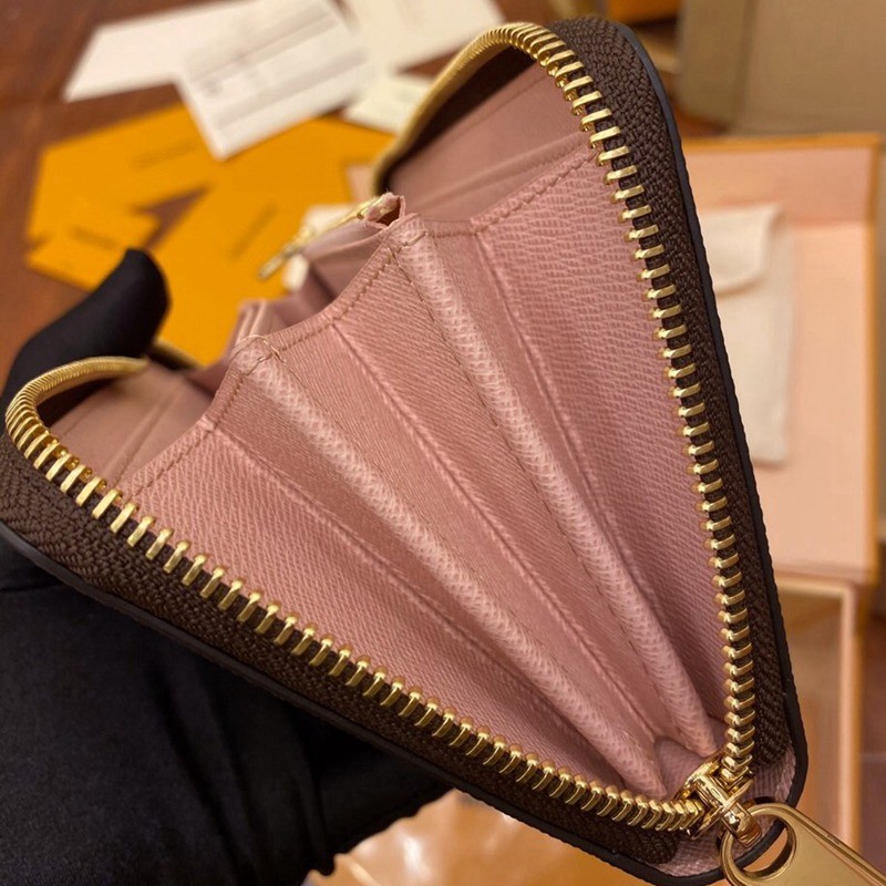 M41894 拉鏈錢包 芭蕾粉色_2