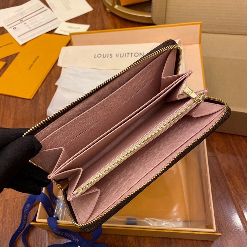 M41894 拉鏈錢包 芭蕾粉色_5