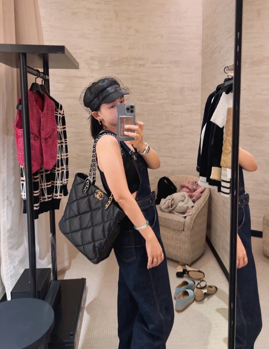 22B 19Bag Tote黑金 正品皮_8