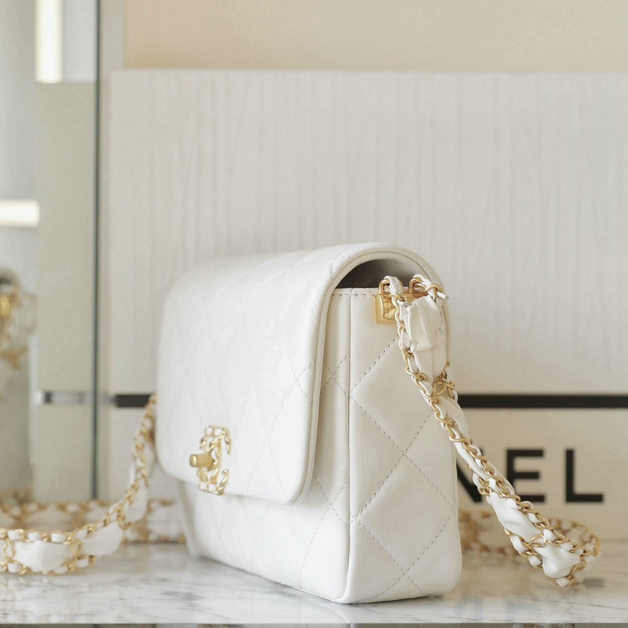 23K 19系列口蓋包 白色_2