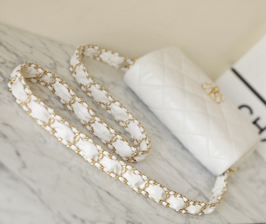 23K 19系列口蓋包 白色_5