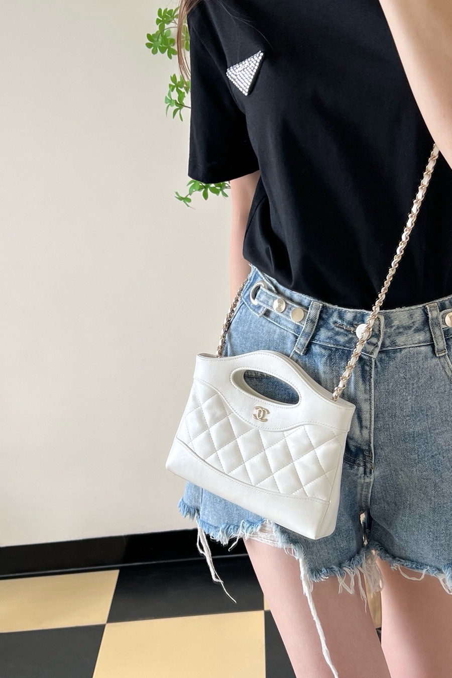 24S春夏  Nano 31Bag 白色_6