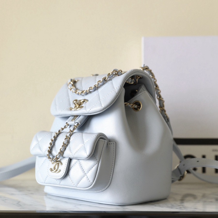 24P春夏新色 Duma雙肩背包 淡灰色_2