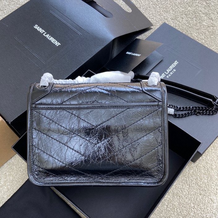 NIKI 小號油臘黑皮_2