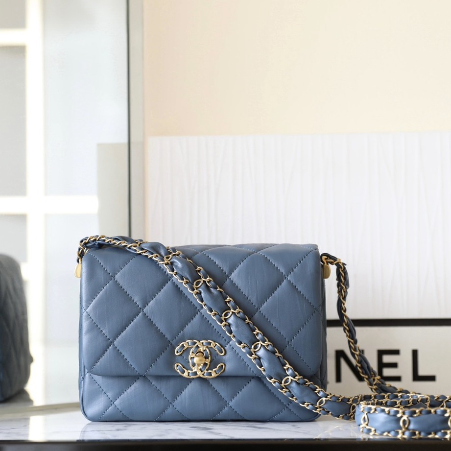 23K 19系列口蓋包 藍色_1