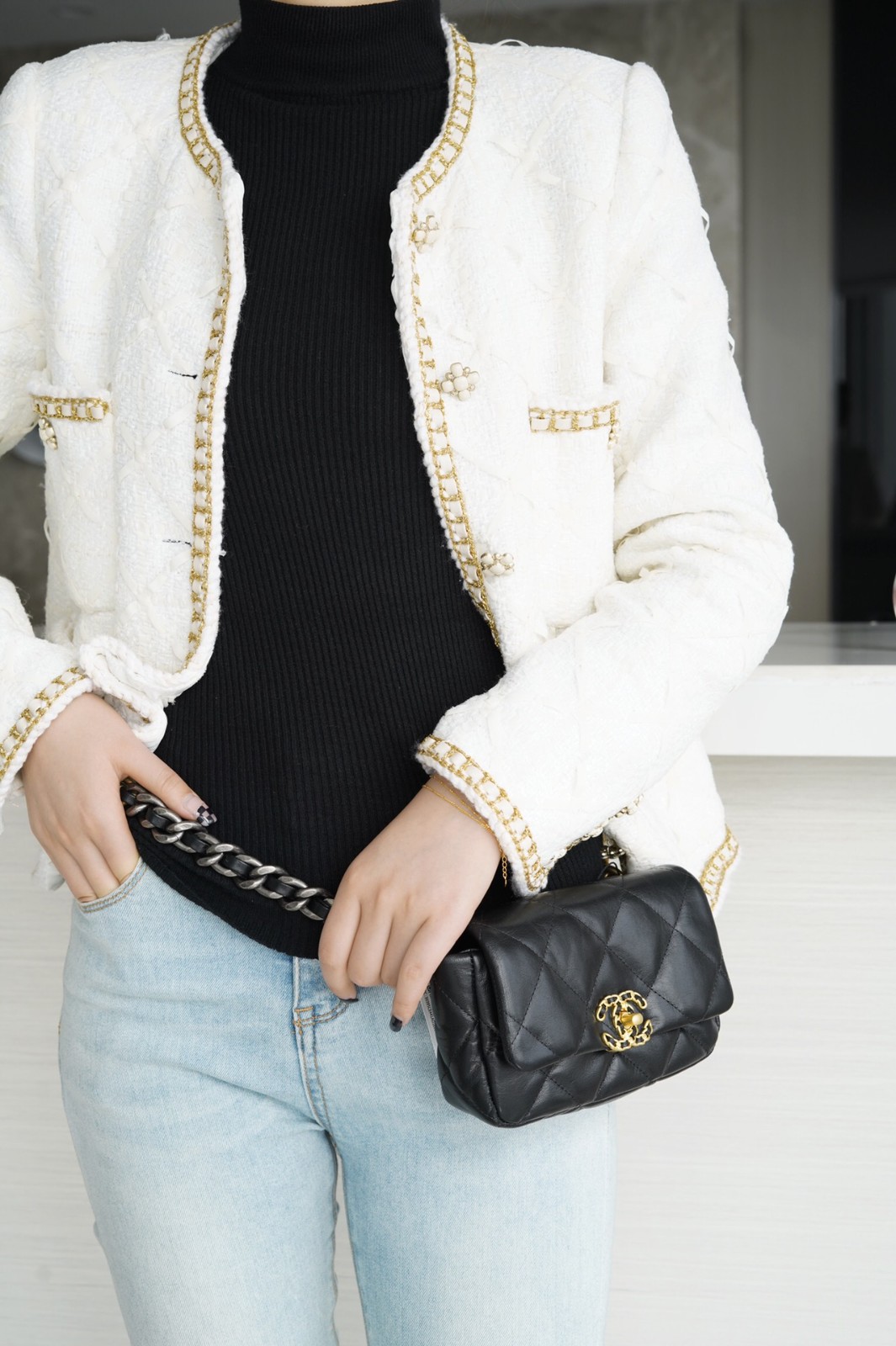 19Bag經典黑  腰包_7