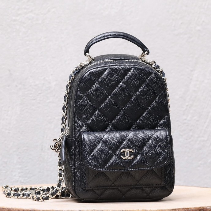 小香24C Mini雙肩背黑金_1