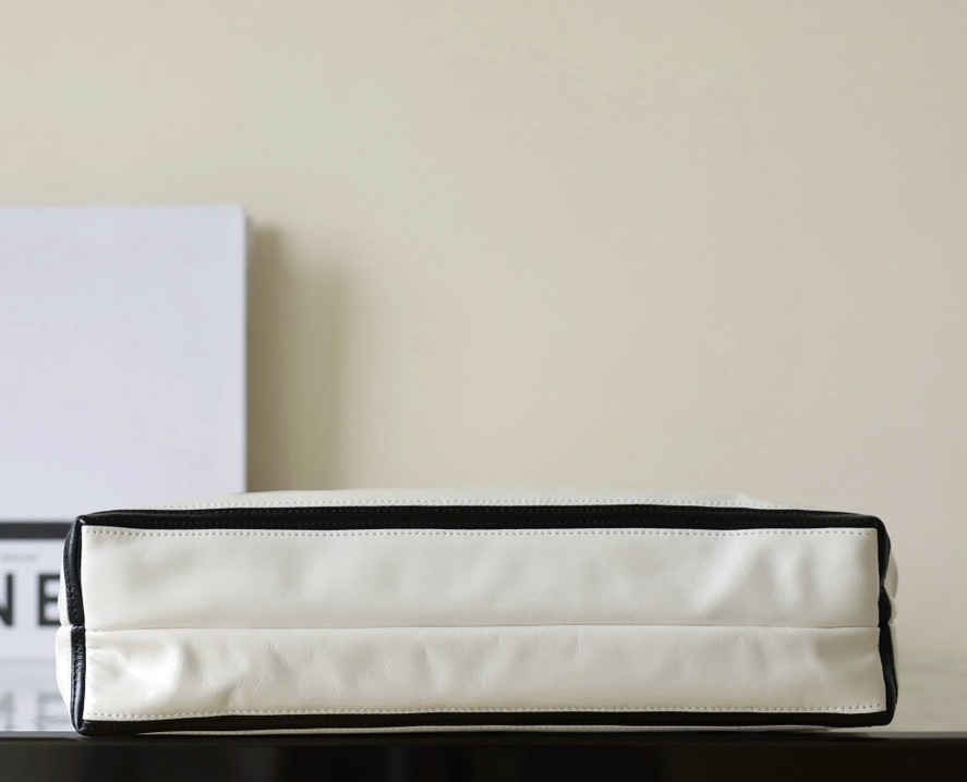 24S拼色22Bag 白黑小號_5