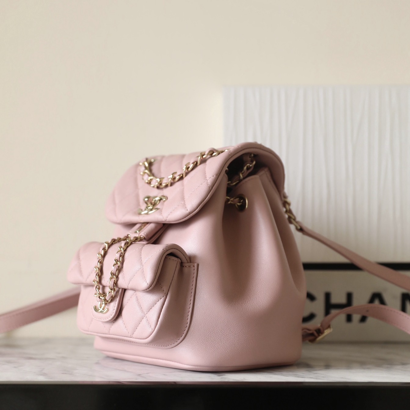 24P新色Duma後背包小號粉色_2