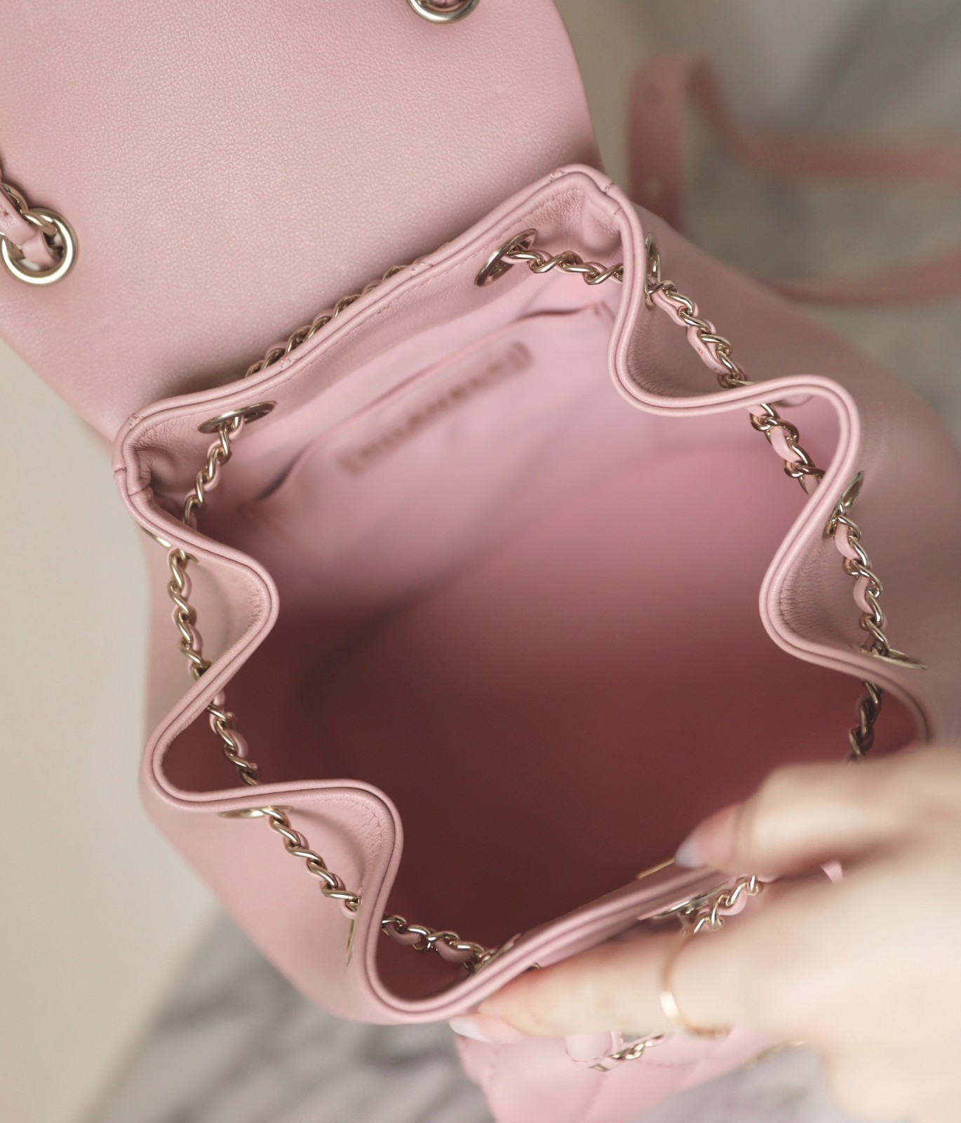 24P新色Duma後背包小號粉色_6